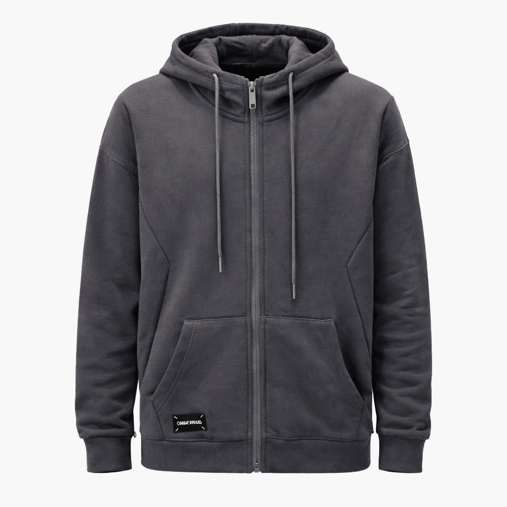 Classic Full-Zip Hoodie – Modern Streetwear