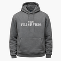 Hoodie Gris à Message – Esprit Motivant