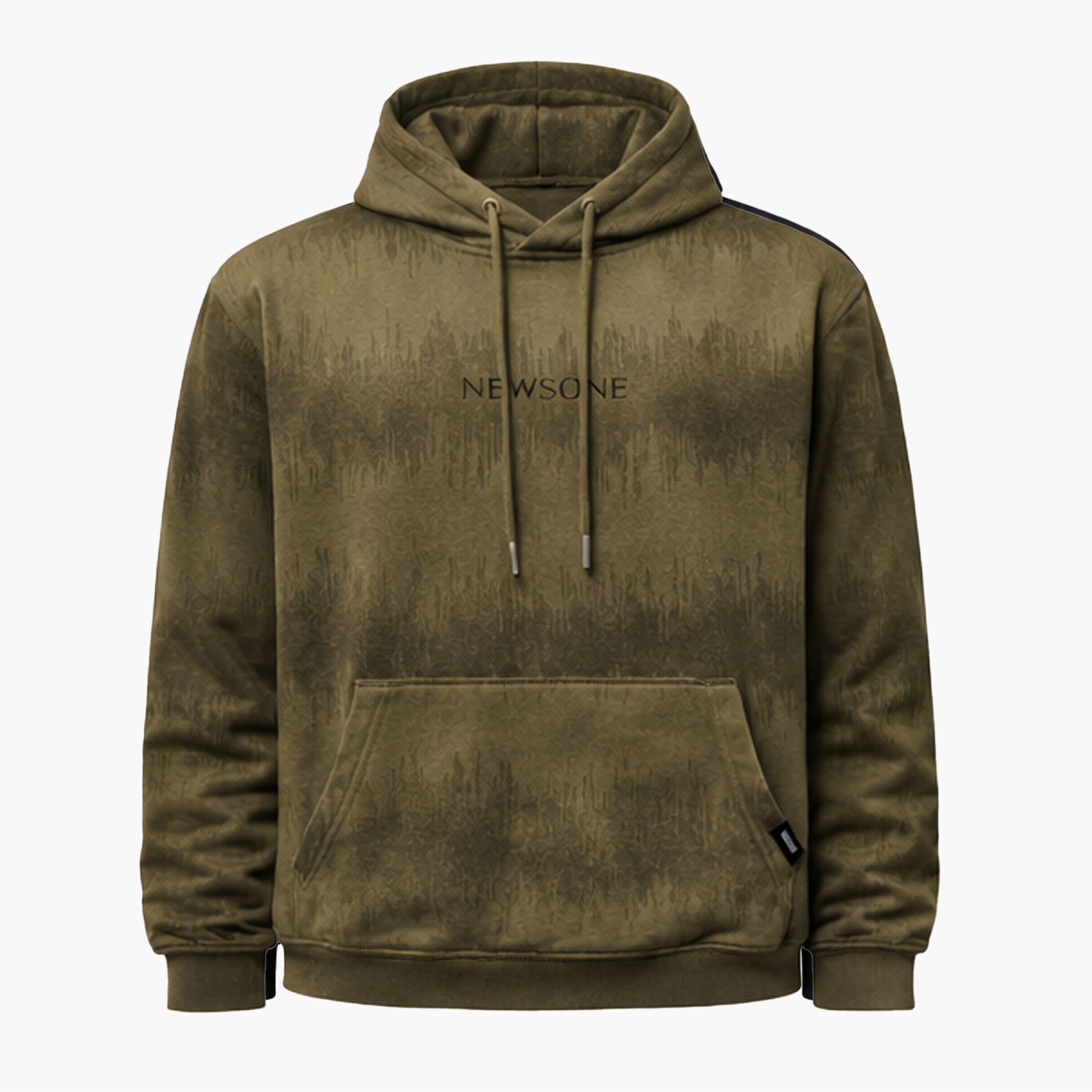 Hoodie à Motif Discret – Élégance Urbaine