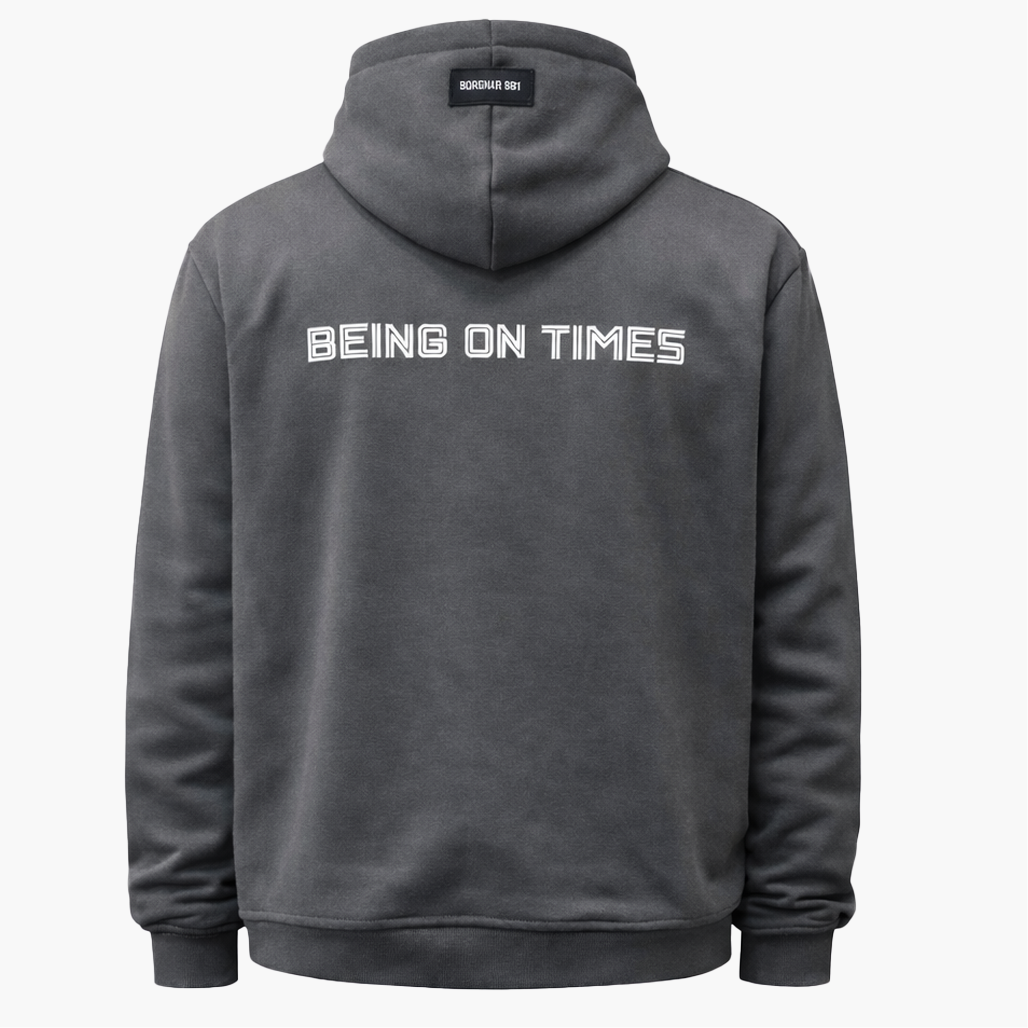 Hoodie “Being On Times” – Discipline & Style